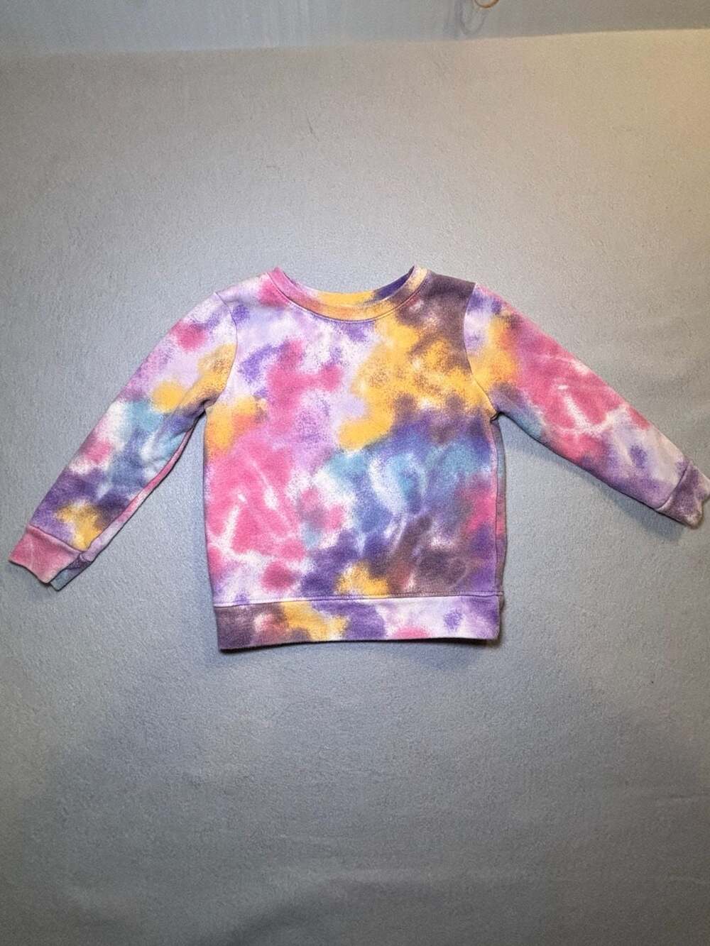 Garanimals Sweatshirt Size 3T Multicolored Tie Dye Fleece Pullover